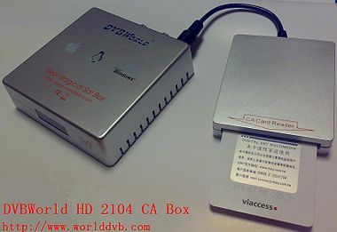 DVBWorld HD 2104 CA+CI Box